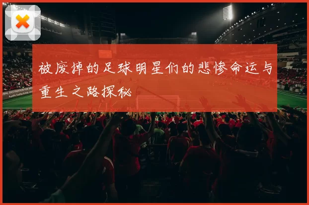 被废掉的足球明星们的悲惨命运与重生之路探秘