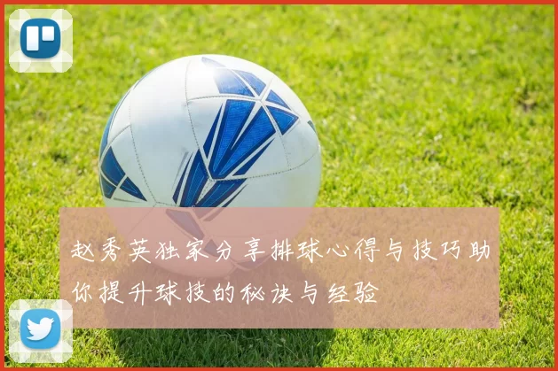 赵秀英独家分享排球心得与技巧助你提升球技的秘诀与经验
